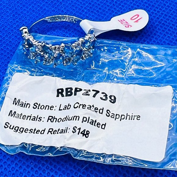 Ring Bomb Party Ring # 2739  Size 10 - Picture 3 of 4